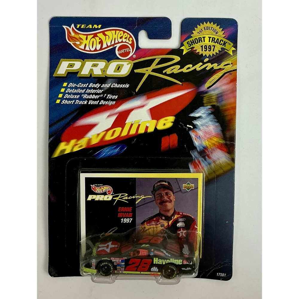 1997 Hot Wheels Pro Racing Ernie Irvan #28 Havoline Ford Thunderbird‎